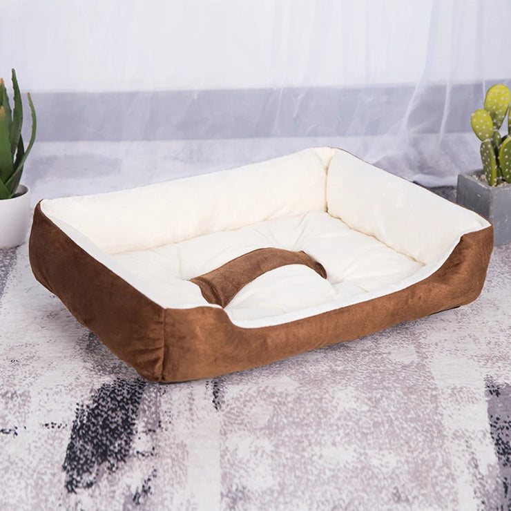 Orthopedic Universal Cat and Dog Nest Cushion - Soft, Warm, and Washable Pet Bed for All Seasons, Available in Various Sizes