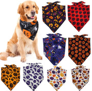 Pet Drool Towel Triangle Scarf – Soft Polyester Saliva Towel for Dogs and Cats