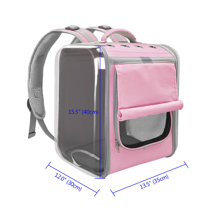 Space Capsule Pet Carrier Backpack - Breathable Cat Travel Bag