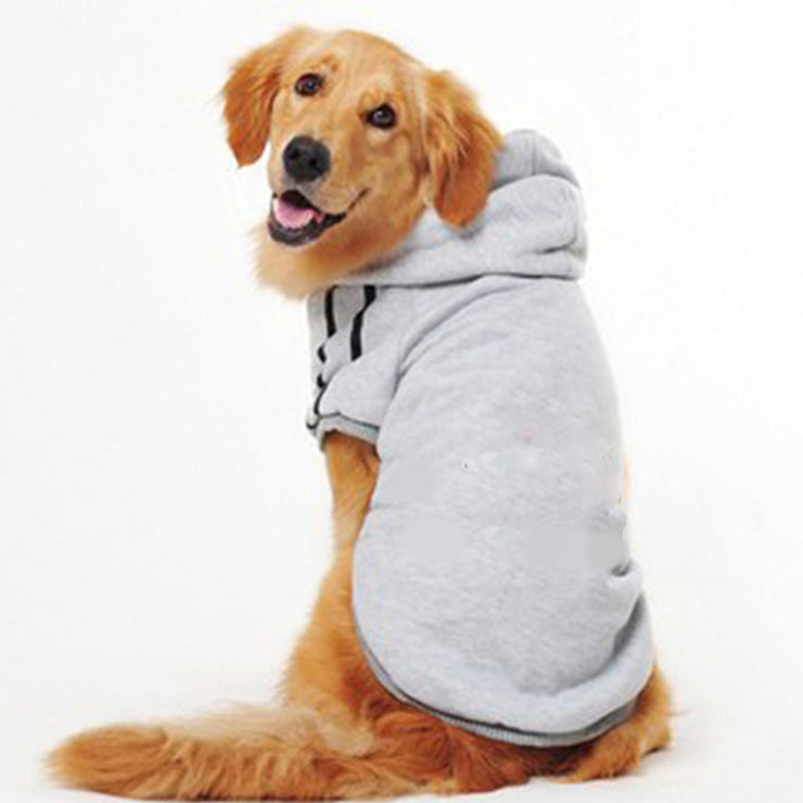 Sports Cotton-Padded Pet Clothes – Winter Pet Apparel