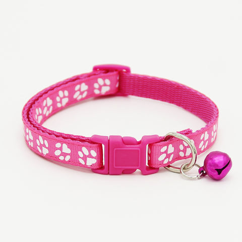 Adjustable Bell Collar for Cats and Small Dogs - Stylish Pet Accessory