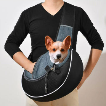 Carrying Pet Bag for Dogs and Cats - Portable Crossbody Bag