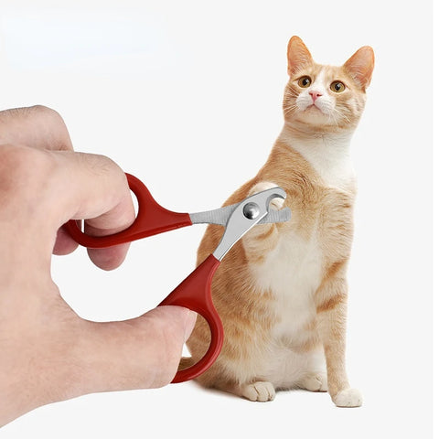 Professional Cat and Dog Nail Clippers - Precision Toe Claw Trimmers for Pet Grooming