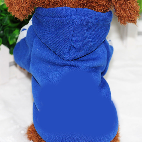 Sports Cotton-Padded Pet Clothes – Winter Pet Apparel