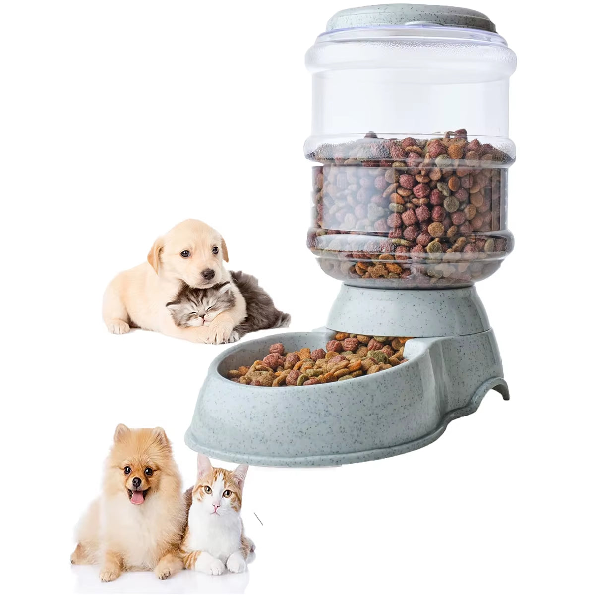 Automatic Water Dispenser Large Capacity Pet Feeder Small Dog Food Bowl Cat Feeder Drinking Bowl Pet Feeding Drinker Water Bowl