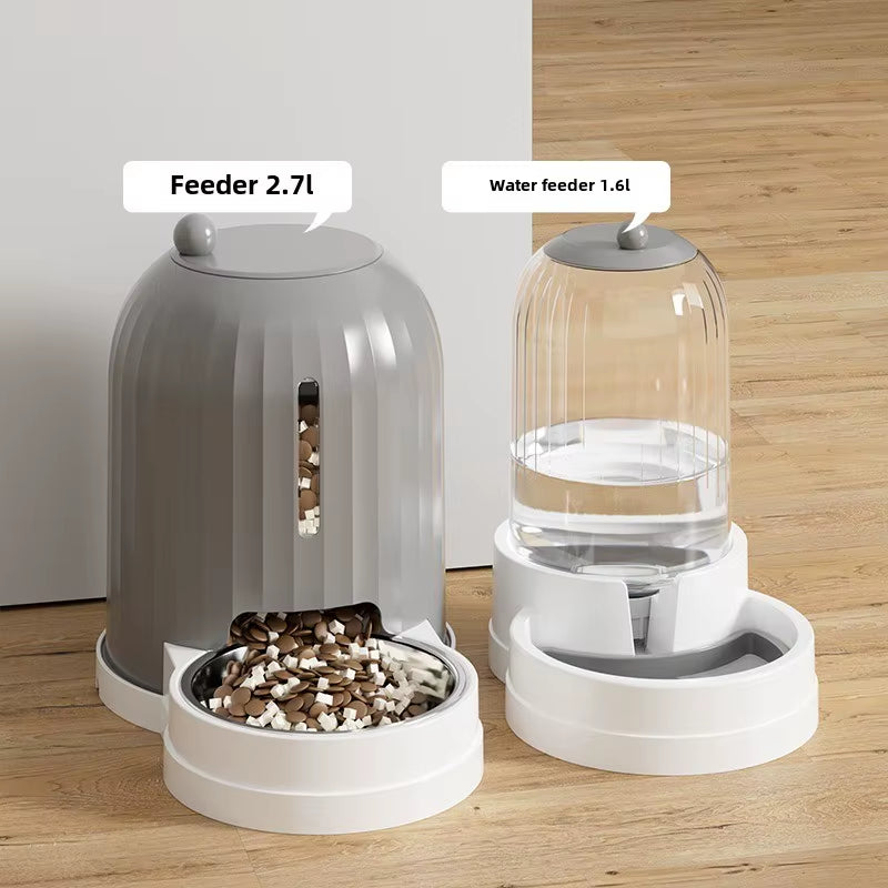 Cat Water Dispenser, Pet Automatic Feeder, Dog Feeder, Flowing Water without Plug, Water Bowl Feeder