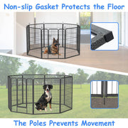 Dog Pens Outdoor Dog Fence Dog Playpen For Large Dogs Dog Kennel Pet Playpen