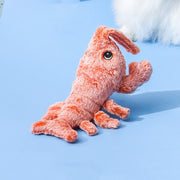 Electric Jumping Shrimp Cat Toy – Simulation Lobster Plush for Cats